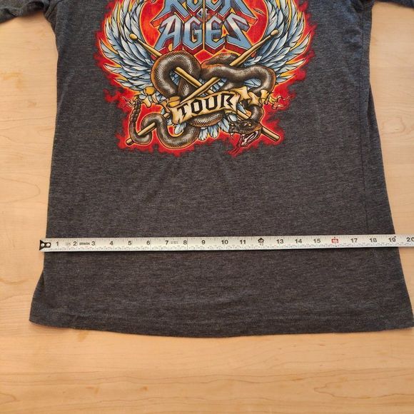 Rock of Ages 2012-2013 TOUR Gray T-SHIRT - Picture 12 of 14